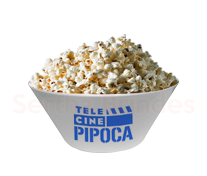 Baldes Plástico de Pipoca 3,5 Litros Silk, Cromia e Transfer.