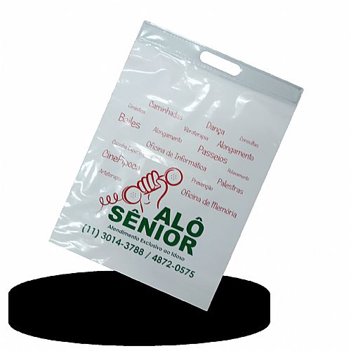 Sacolas com Alça Trilho Duplo