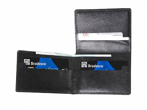 Porta-notas e porta-cartões personalizado.