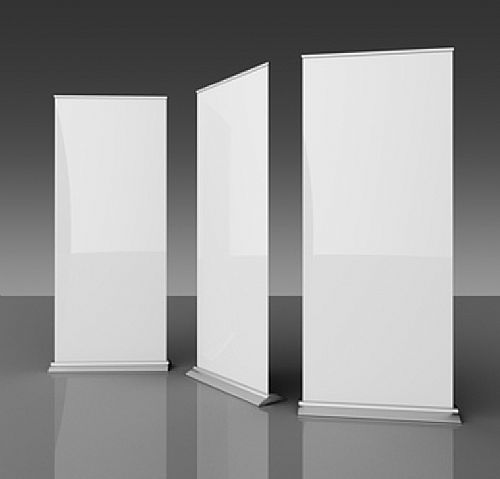 Expositor Rollup + Banner personalizado