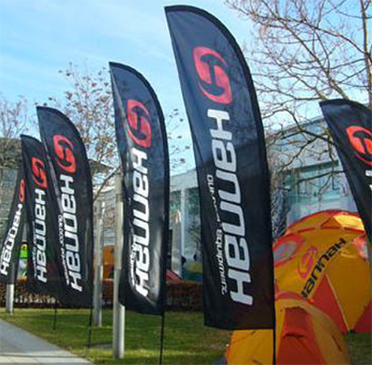 Wind banner personalizado