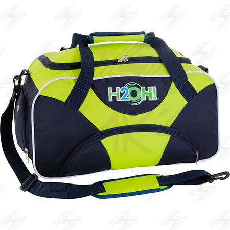 Bolsa de academia, com alça de ombro removível.
