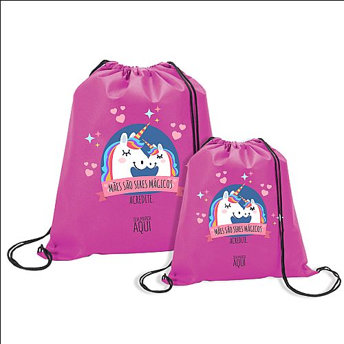 Duo de Mochilas - Tal mãe, tal filho (a) rosa
