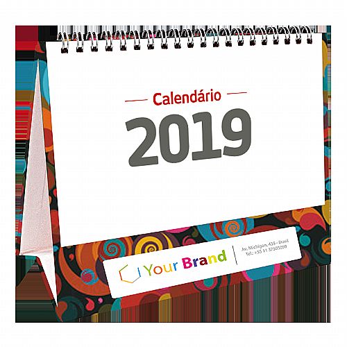 Calendário de mesa
