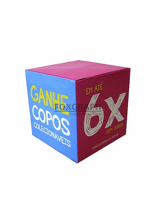 Cubo 30cm personalizado