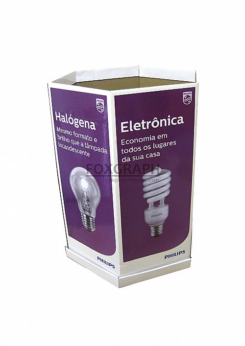 Dispenser sextavado personalizado