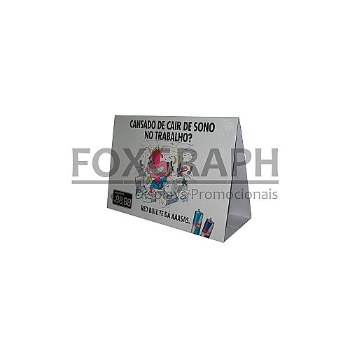Display triedro personalizado