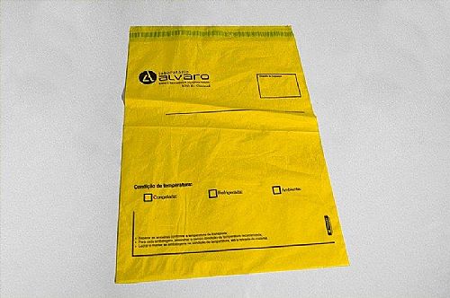 Envelope de segurança com lacre
