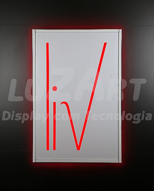 Placa efeito neon personalizada — foto 4