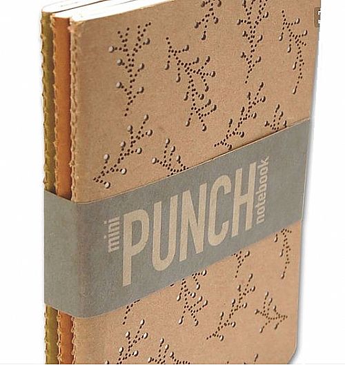 Moleskine em couro cru personalizado
