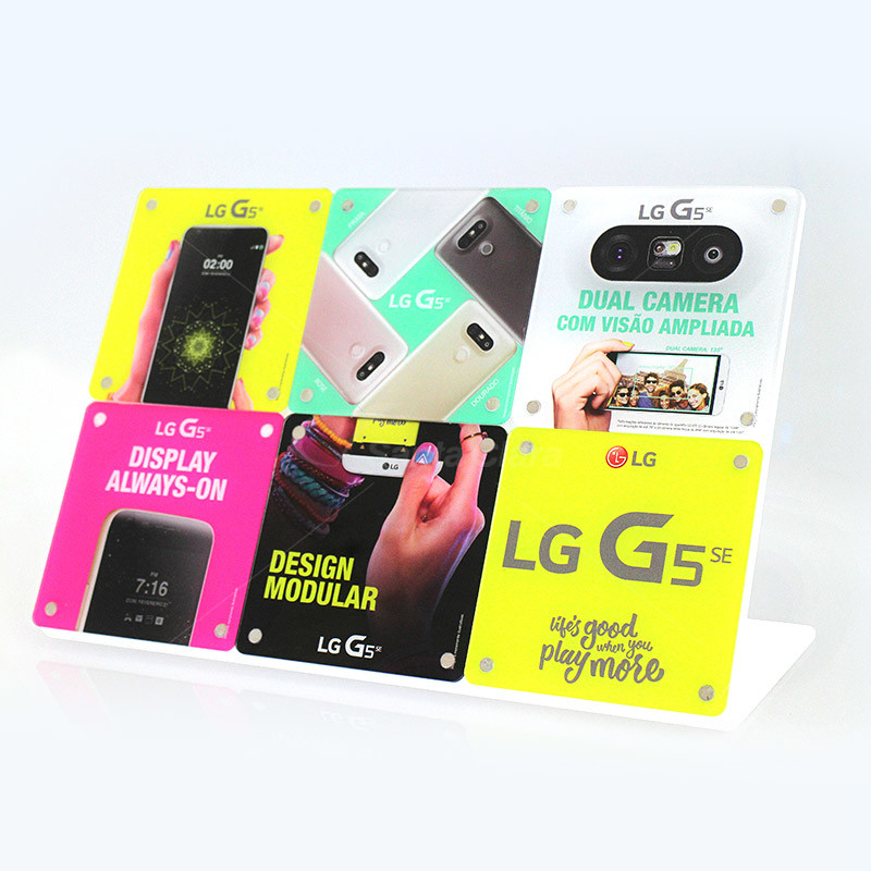 Display para comunicação personalizado