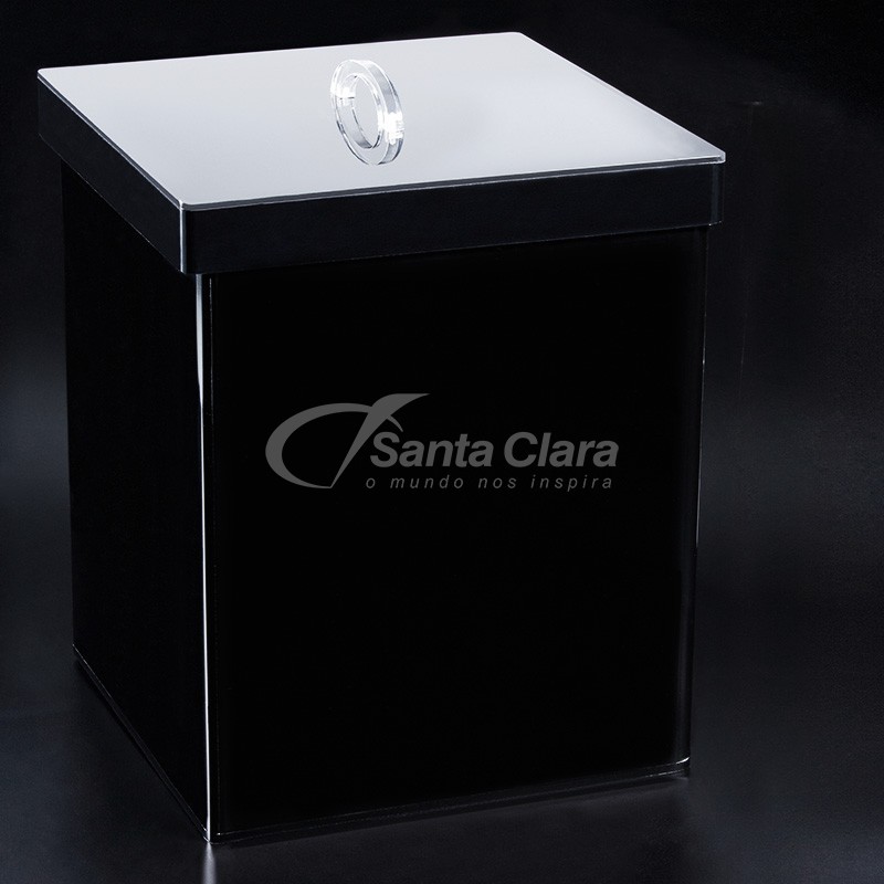 Urna de acrílico personalizada