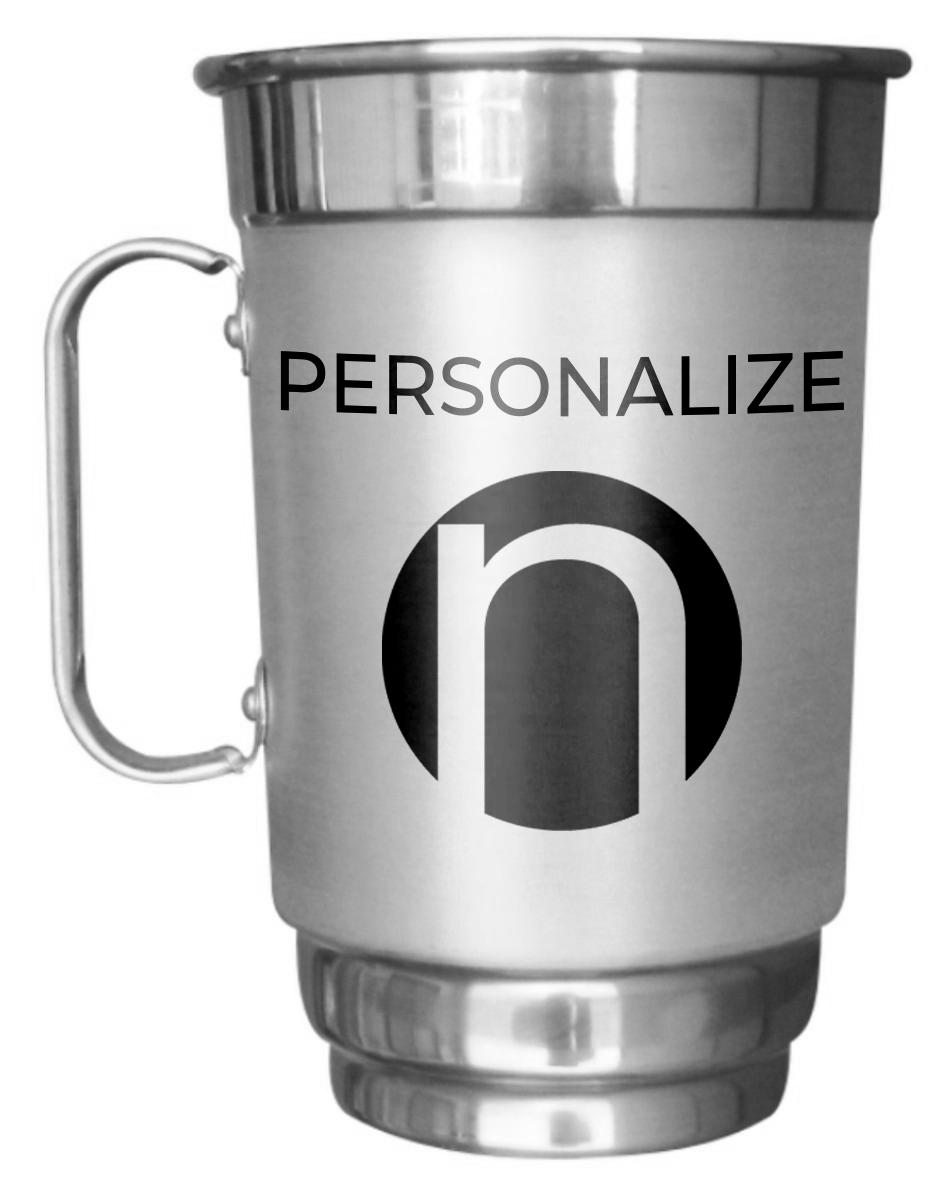 Caneca metalica para atletica personalizada