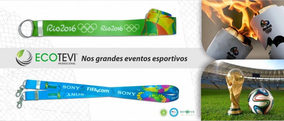 Cordão para crachá personalizado