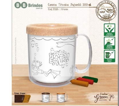 Caneca Térmica Infantil
