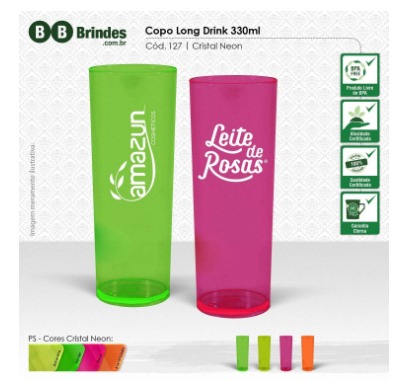 Copo Long Drink Cristal