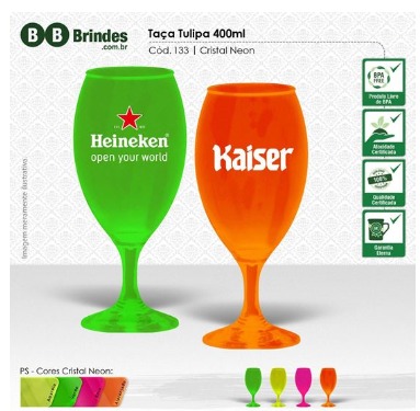 Taça Tulipa Personalizada