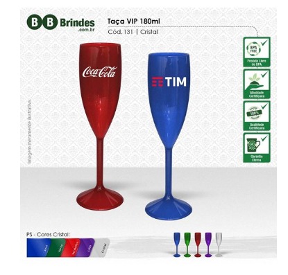 Taça Vip Cristal Personalizada