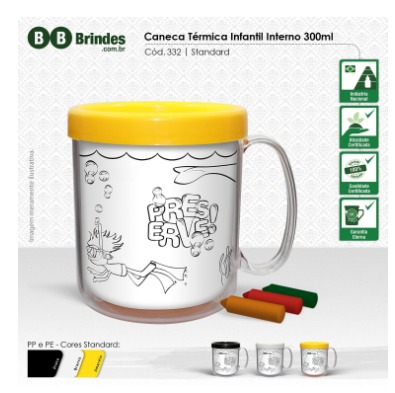 Caneca Térmica Infantil Personalizada