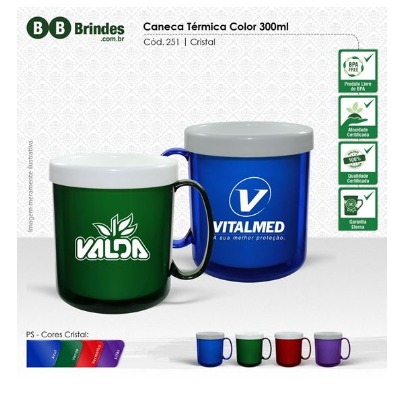 Caneca Térmica Color