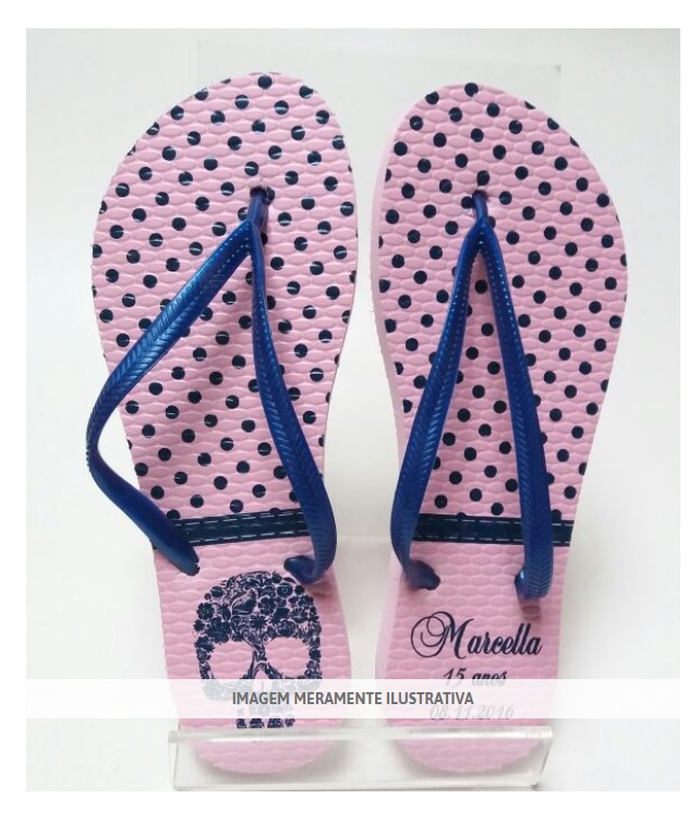 Chinelo Brinde Para Festa de 15 Anos