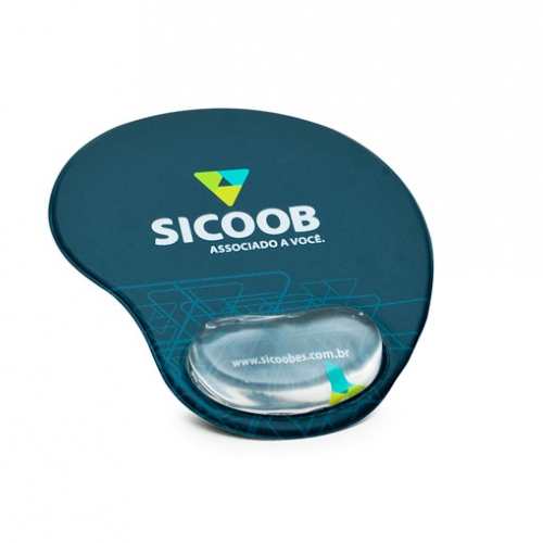 Mouse Pad Ergonômico Personalizado com Gel