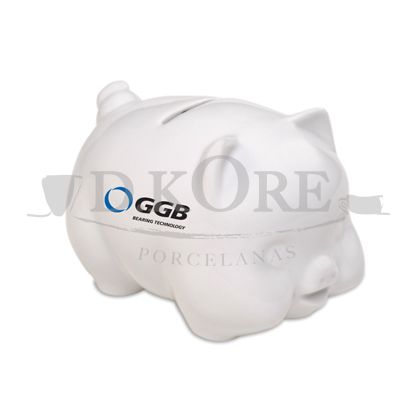COFRE PORQUINHO BRANCO