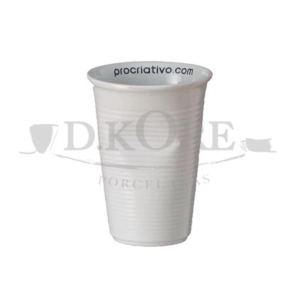 COPO CÔNICO DE PORCELANA