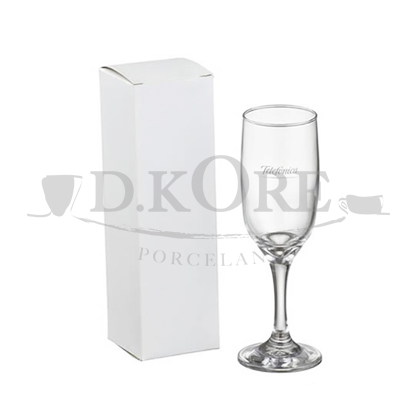 KIT DE TAÇA DE CHAMPANHE PERSONALIZADO
