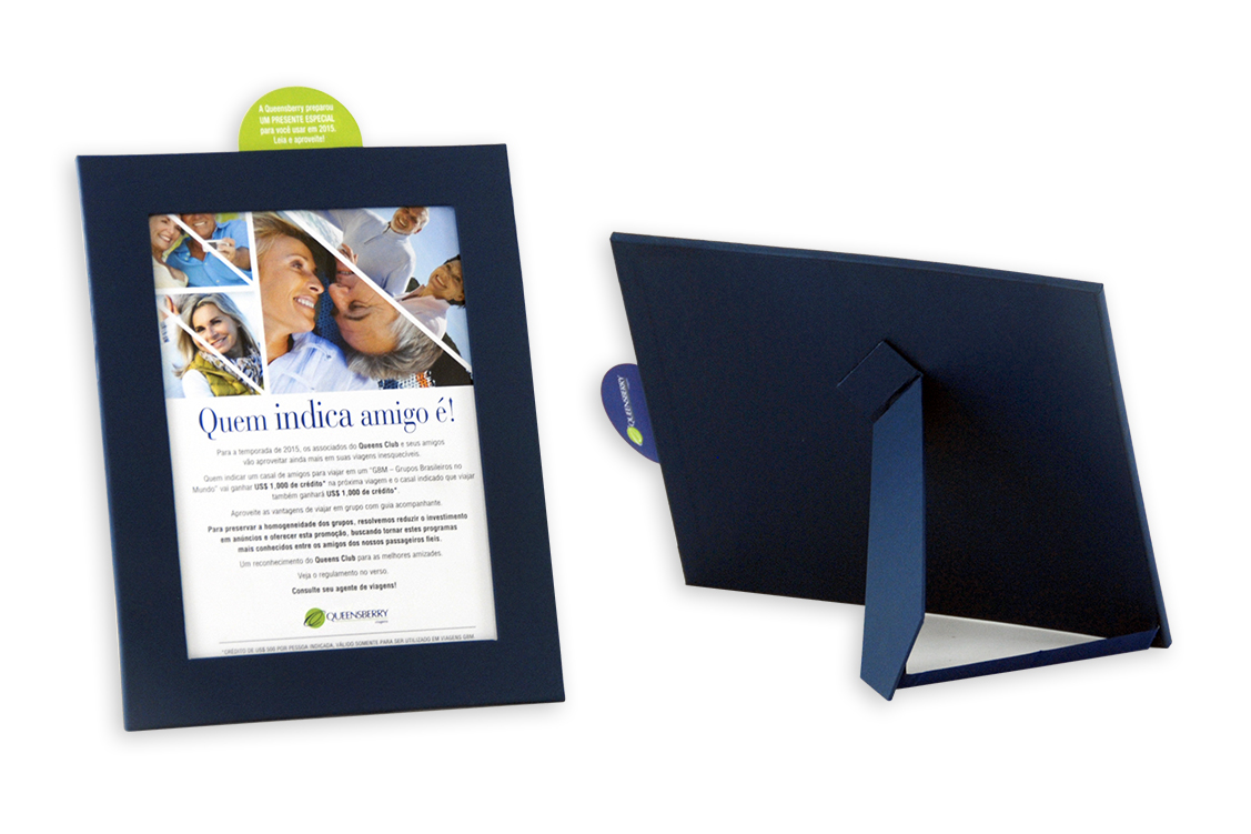 Queensberry Porta Retrato Personalizado