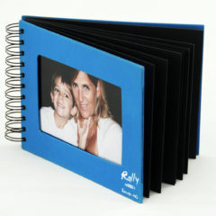 Álbum com visor e miolo de papel Personalizado