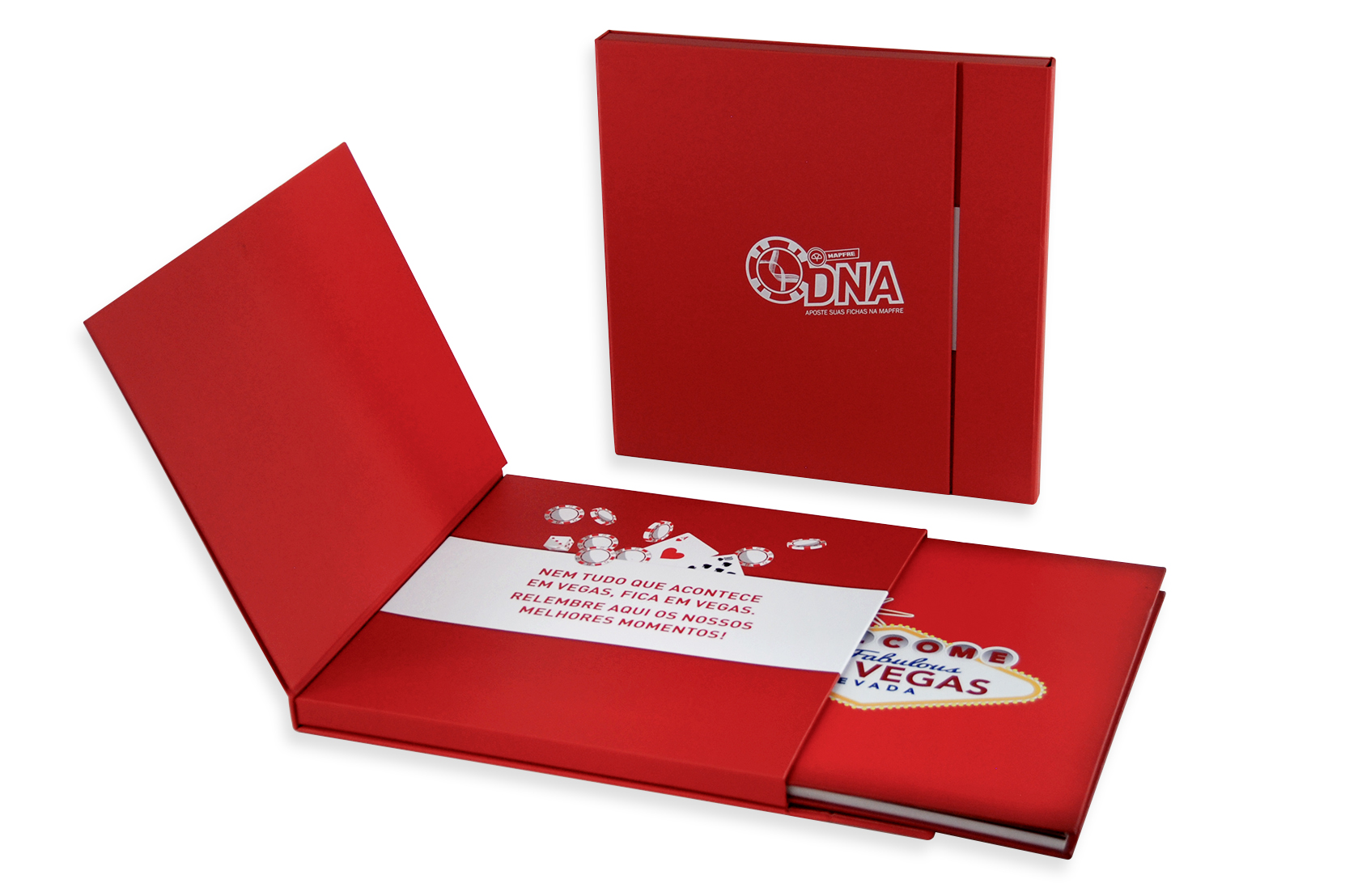 Luva com Book de Las Vegas Personalizado