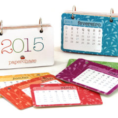 Paperchase Calendário Bloco 2 argolas Personalizado
