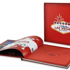 Luva com Book de Las Vegas personalizado