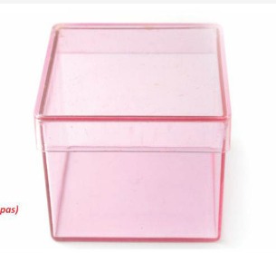 Caixa com Tampa de Cristal personalizada