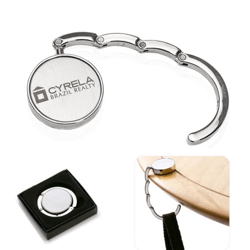 PT 0174 - Porta bolsa personalizado redondo e dobrável