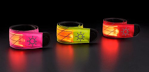 Pulseira bate-enrola com LED Personalizada — foto 2