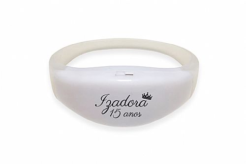 Pulseira com LED Personalizada — foto 2