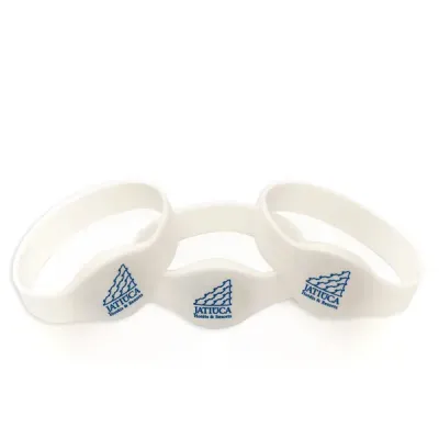 Pulseira Rfid ou Nfc de Silicone Personalizada