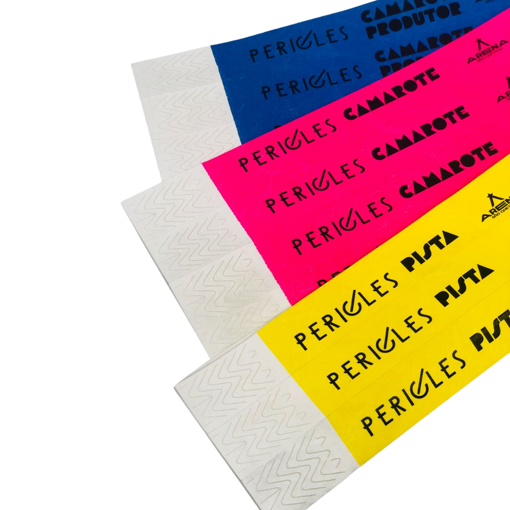 Pulseira Tyvek - Detalhes e Versatilidade