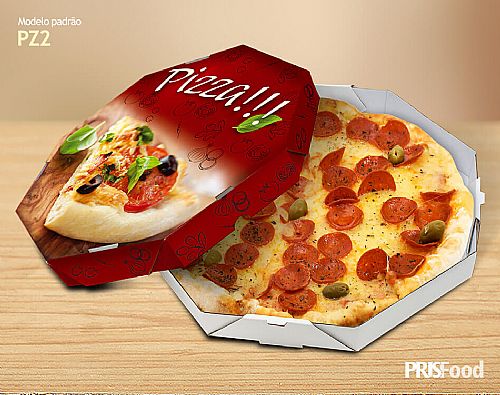 Caixa / Embalagem para Pizza Personalizada — foto 2