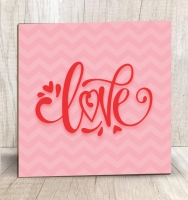 Quadro 20x20cm + Embalagem de Presente