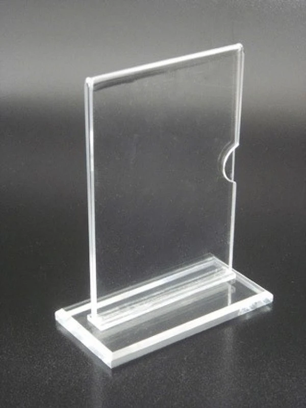 Quadro de aviso acrílico a4
