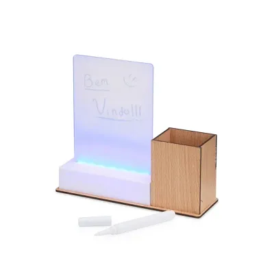 Quadro de Mensagens Led Com Porta Caneta