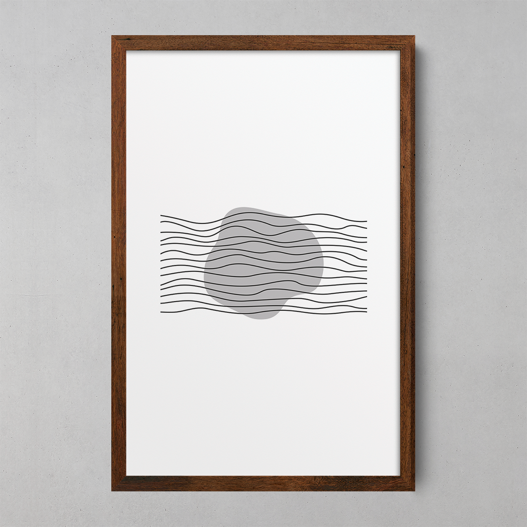 Quadro Decorativo Abstrato - Em Canvas