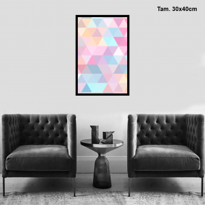 Quadro Personalizado Tam. 30x40cm Madeira/Vidro