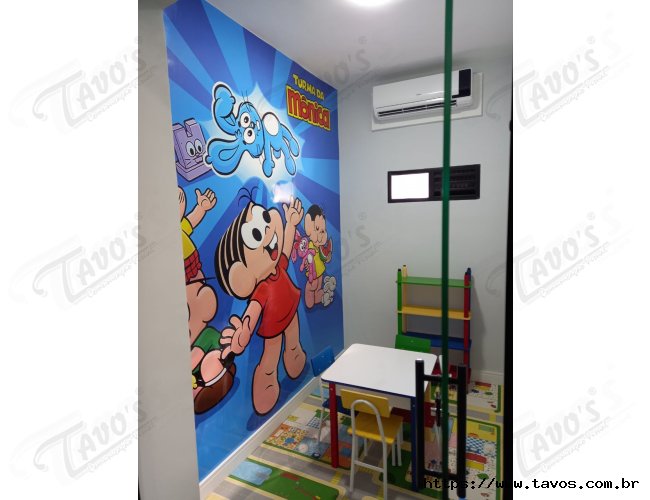Quarto Infantil - Adesivo Decorativo/Papel de Parede Personalizado