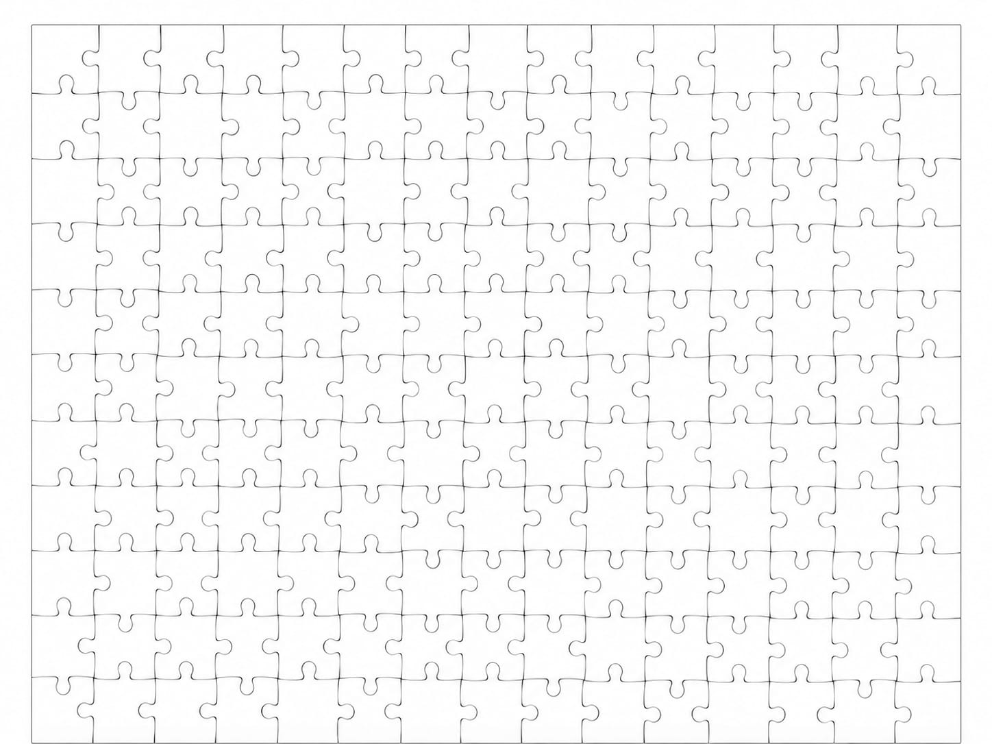 Quebra Cabeça A3 165 Peças Para Sublimaçao