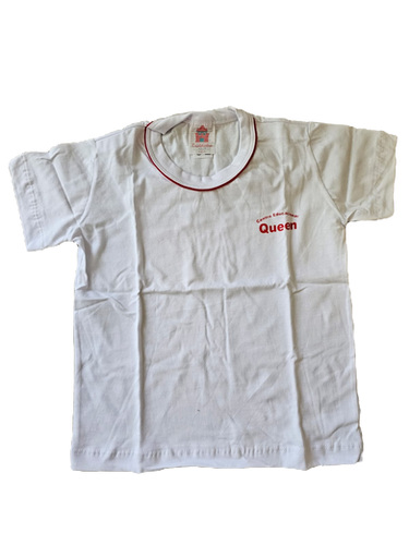 Queen - Camisa Manga Branca