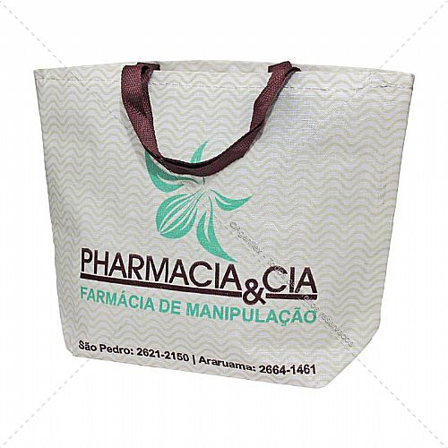 Sacola Reutilizável de Ráfia Personalizada — foto 3